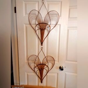 Elegant Vintage Heart Shaped Wall Decor Set